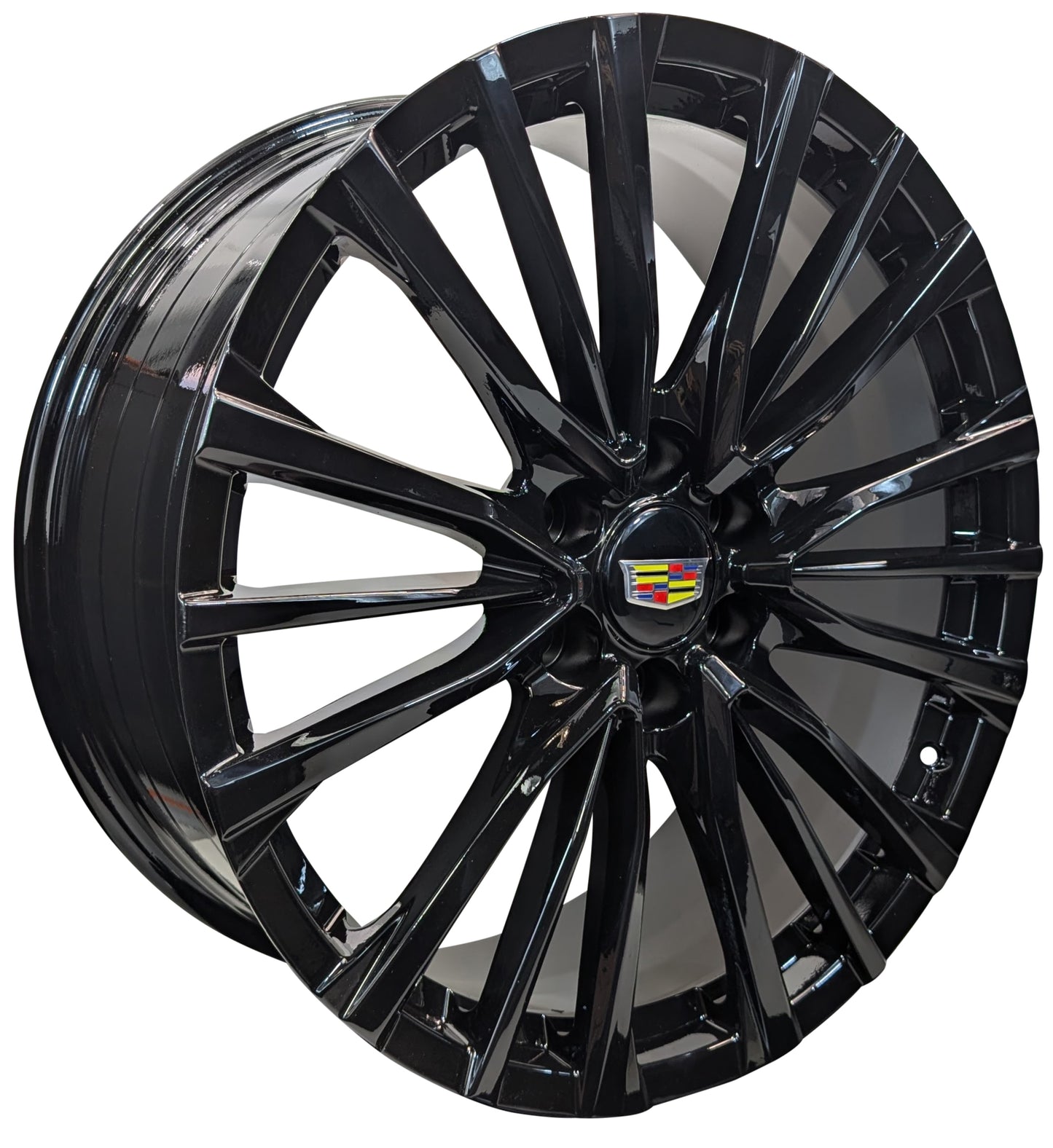 24" Black Wheels fits Cadillac Escalade ESV EXT V Platinum IQ Sport Premium Rims 2000 - 2025 Set of Four | TYH82