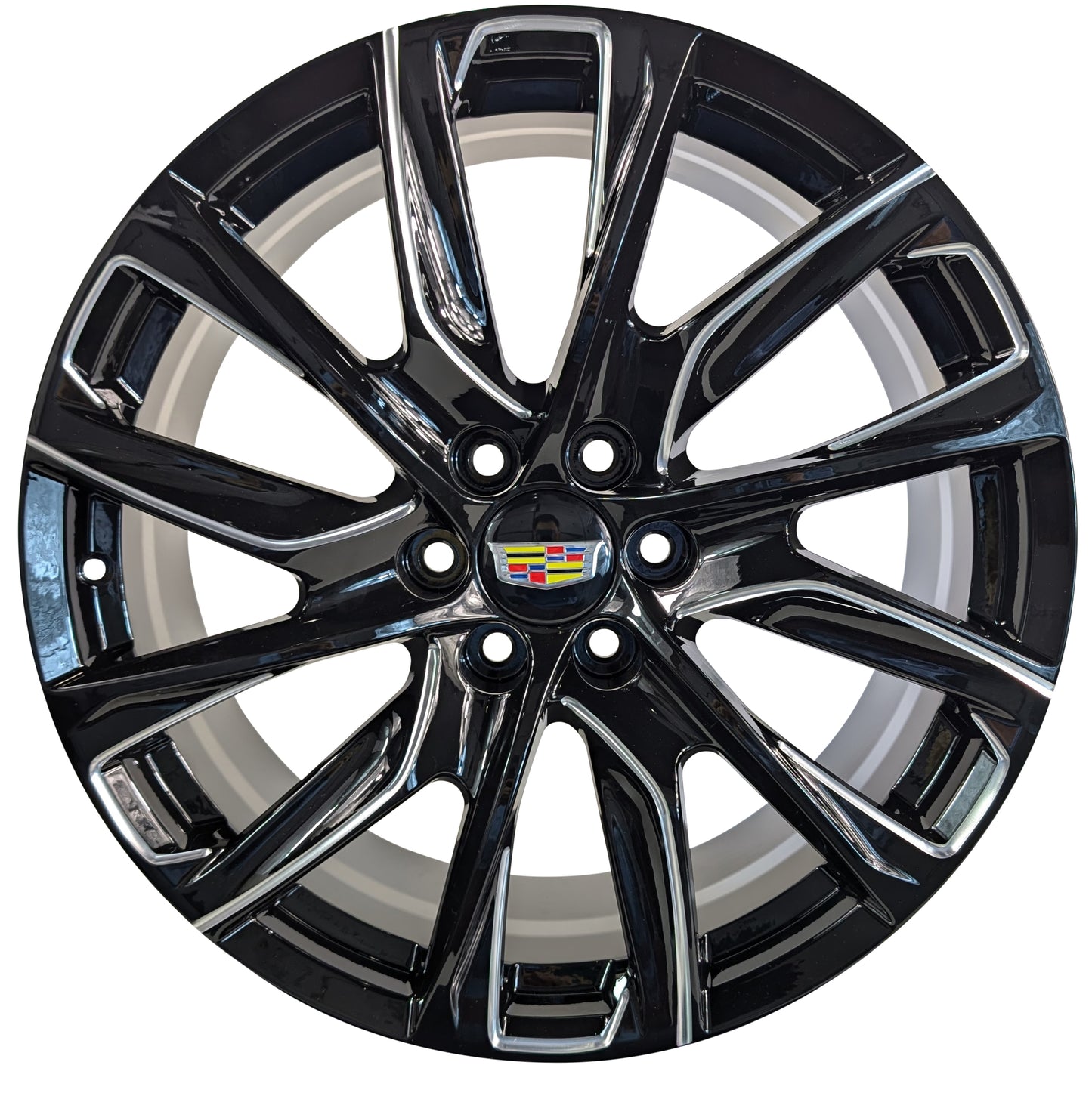 24" Black Wheels fits Cadillac Escalade ESV EXT V Platinum IQ Sport Premium Rims 2000 - 2025 Set of Four | TYH70