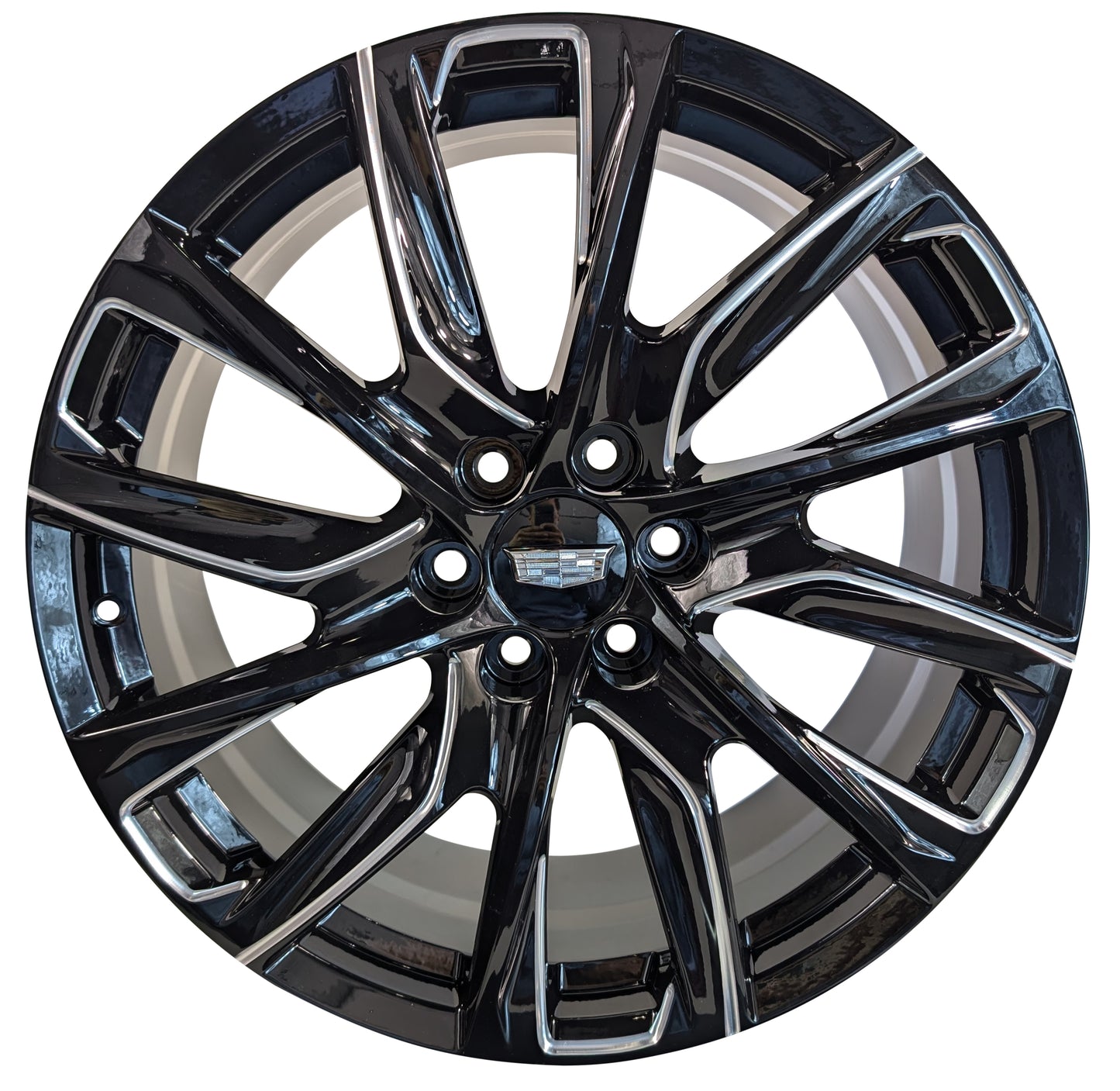 24" Black Wheels fits Cadillac Escalade ESV EXT V Platinum IQ Sport Premium Rims 2000 - 2025 Set of Four | TYH70