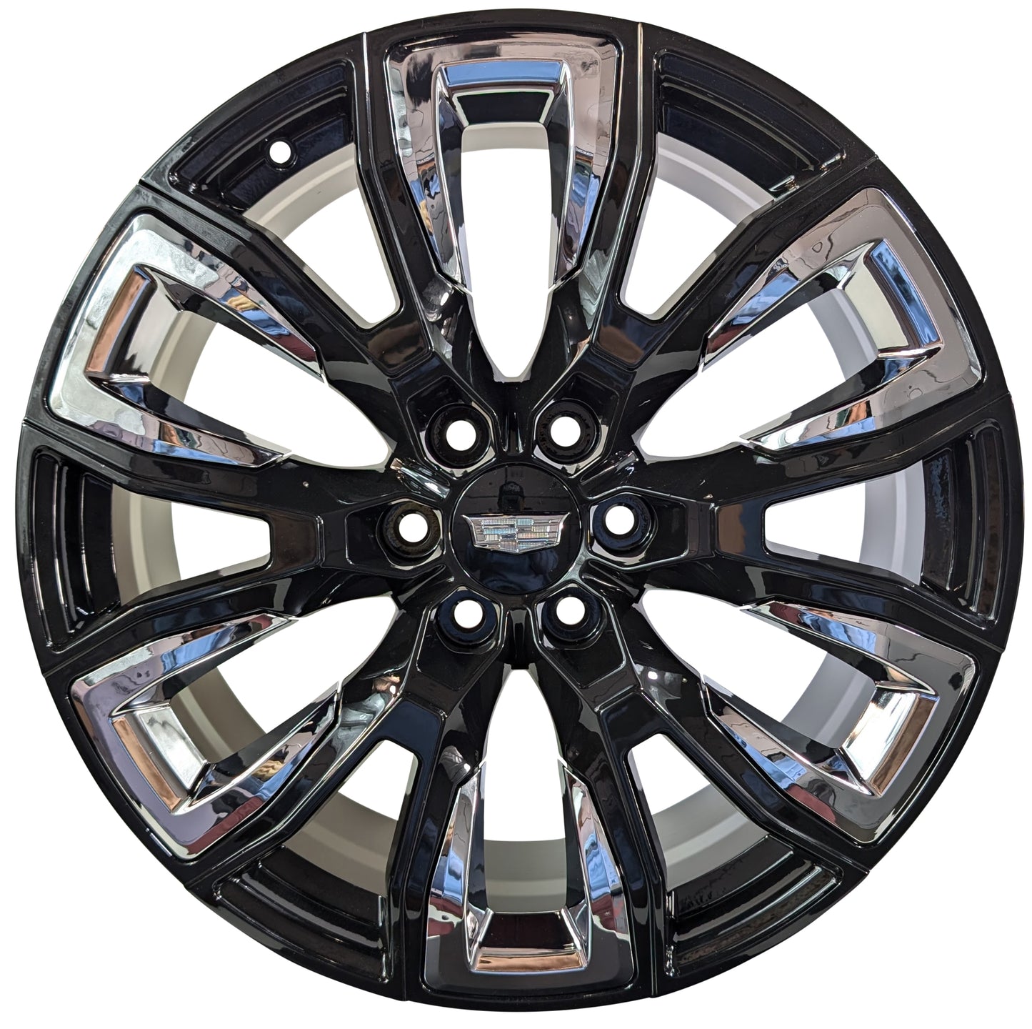 24" Black Wheels fits Cadillac Escalade ESV EXT V Platinum IQ Sport Premium Rims 2000 - 2025 Set of Four | TYH81