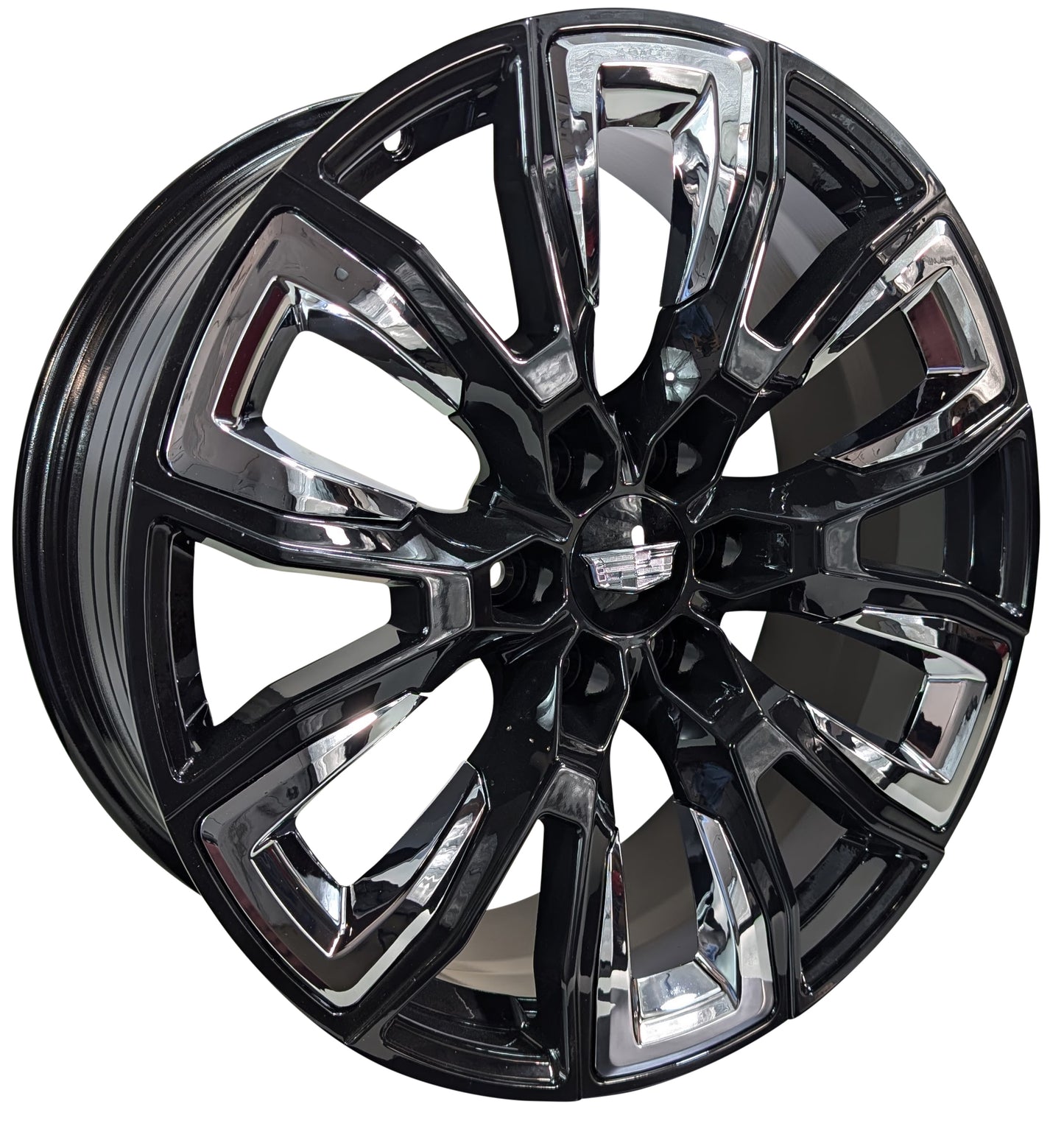 24" Black Wheels fits Cadillac Escalade ESV EXT V Platinum IQ Sport Premium Rims 2000 - 2025 Set of Four | TYH81