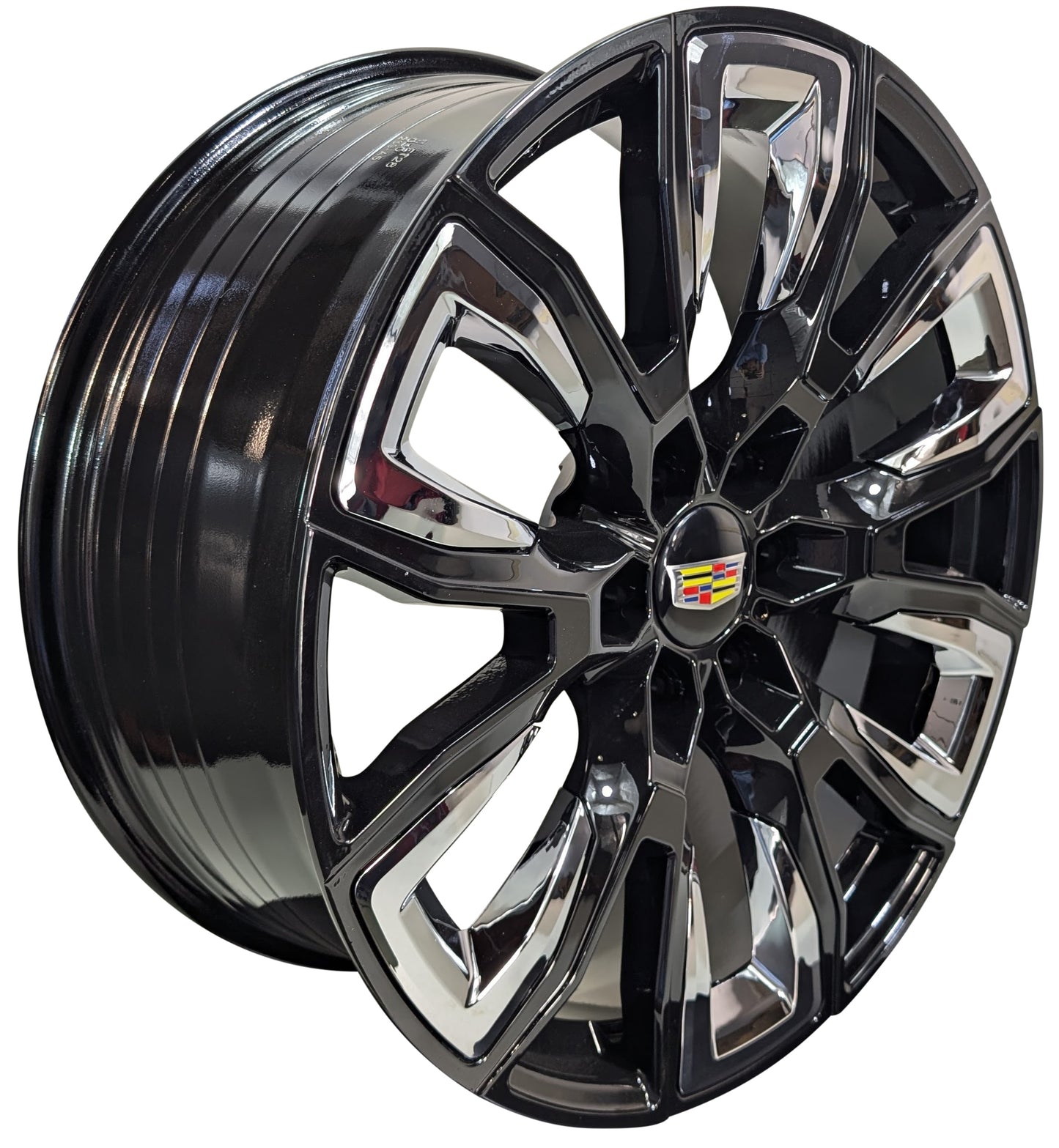 24" Black Wheels fits Cadillac Escalade ESV EXT V Platinum IQ Sport Premium Rims 2000 - 2025 Set of Four | TYH81