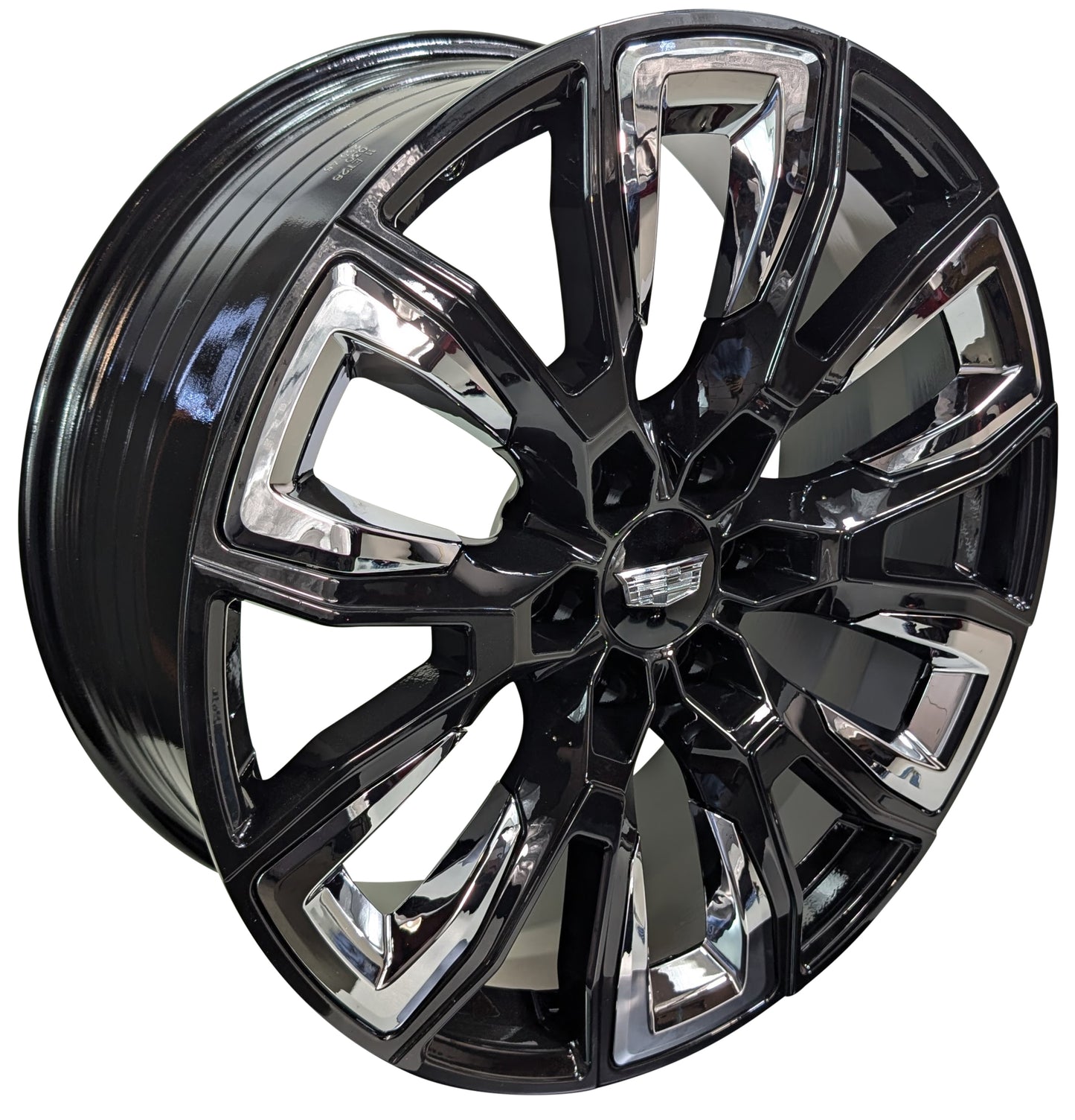 24" Black Wheels fits Cadillac Escalade ESV EXT V Platinum IQ Sport Premium Rims 2000 - 2025 Set of Four | TYH81