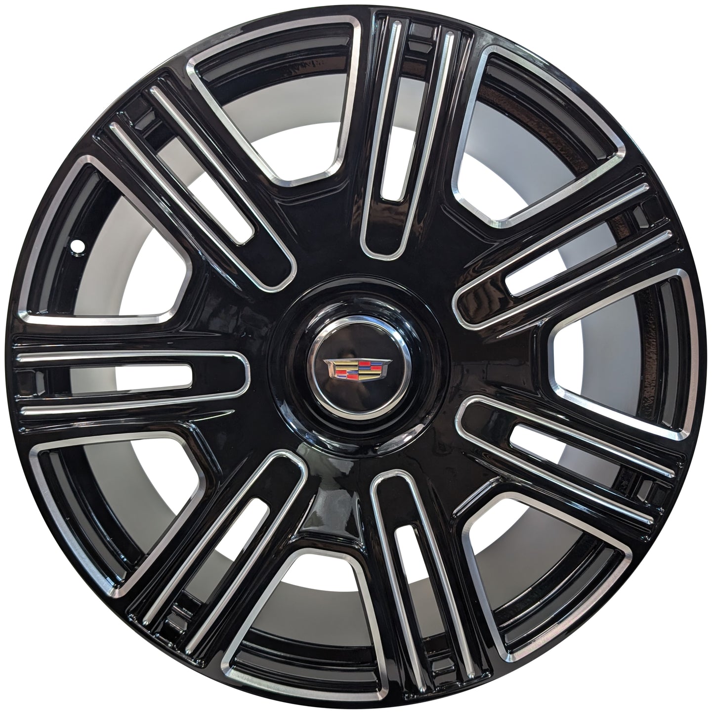 24" Black Wheels fits Cadillac Escalade ESV EXT V Platinum IQ Sport Premium Rims 2000 - 2025 Set of Four | TYH87